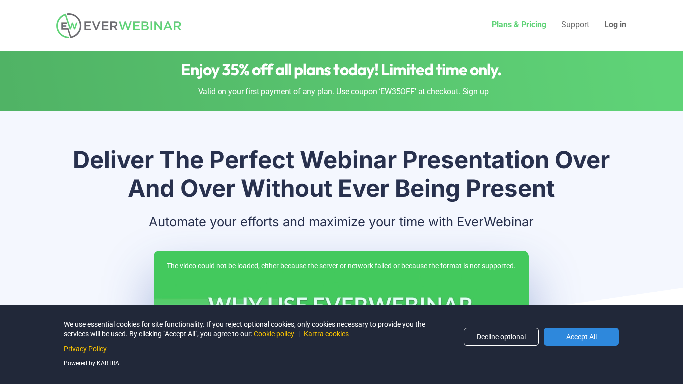 Programme d'affiliation EverWebinar