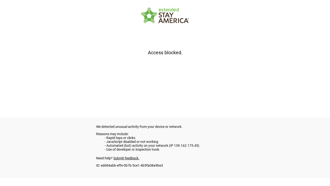 Programme d'affiliation Extended Stay America
