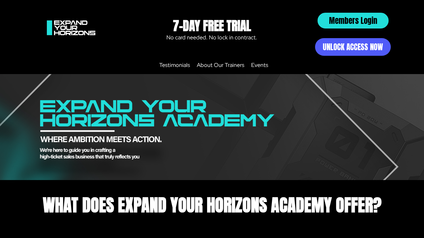 Programme d'affiliation EYH Academy