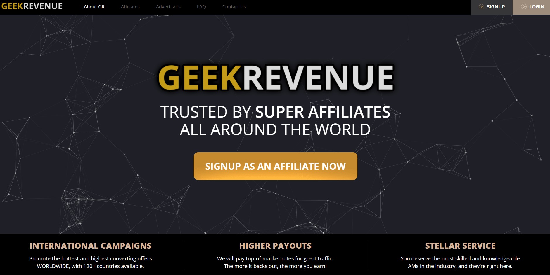 Programme d'affiliation GeekRevenue