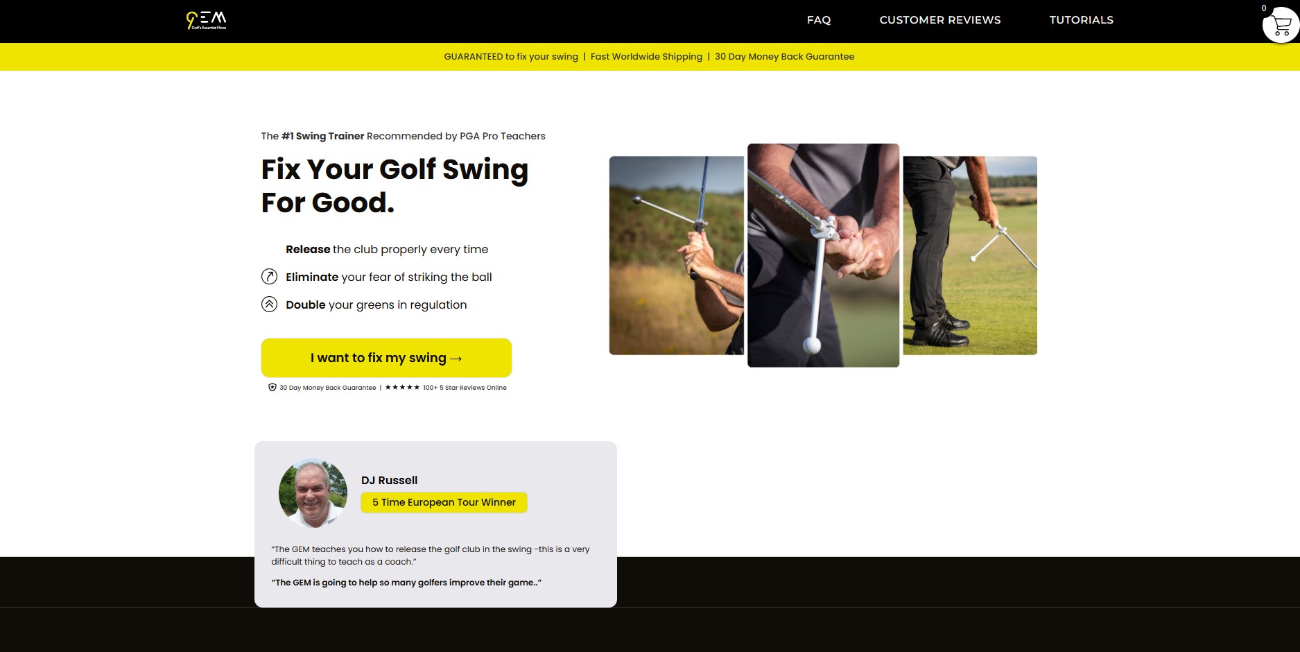 Programme d'affiliation Gem Golf