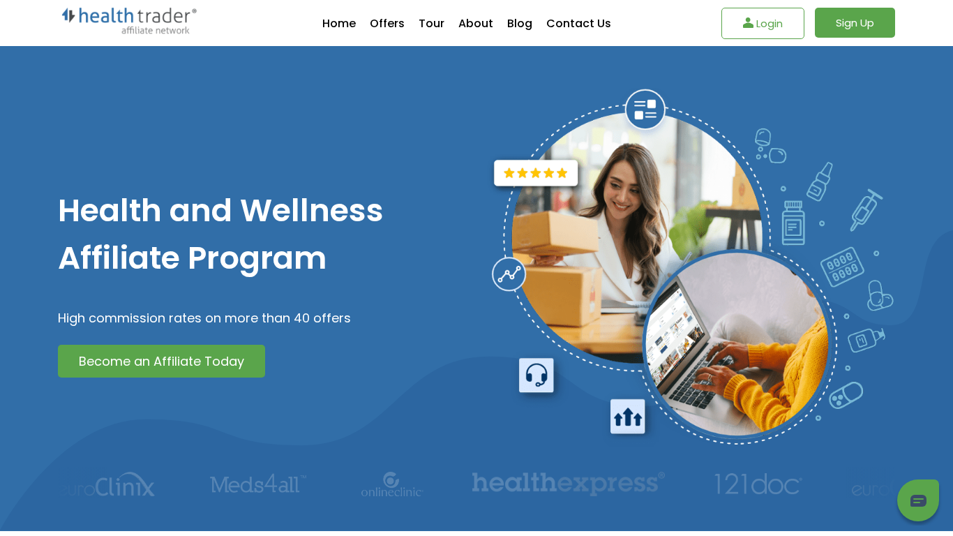 Programme d'affiliation HealthTrader