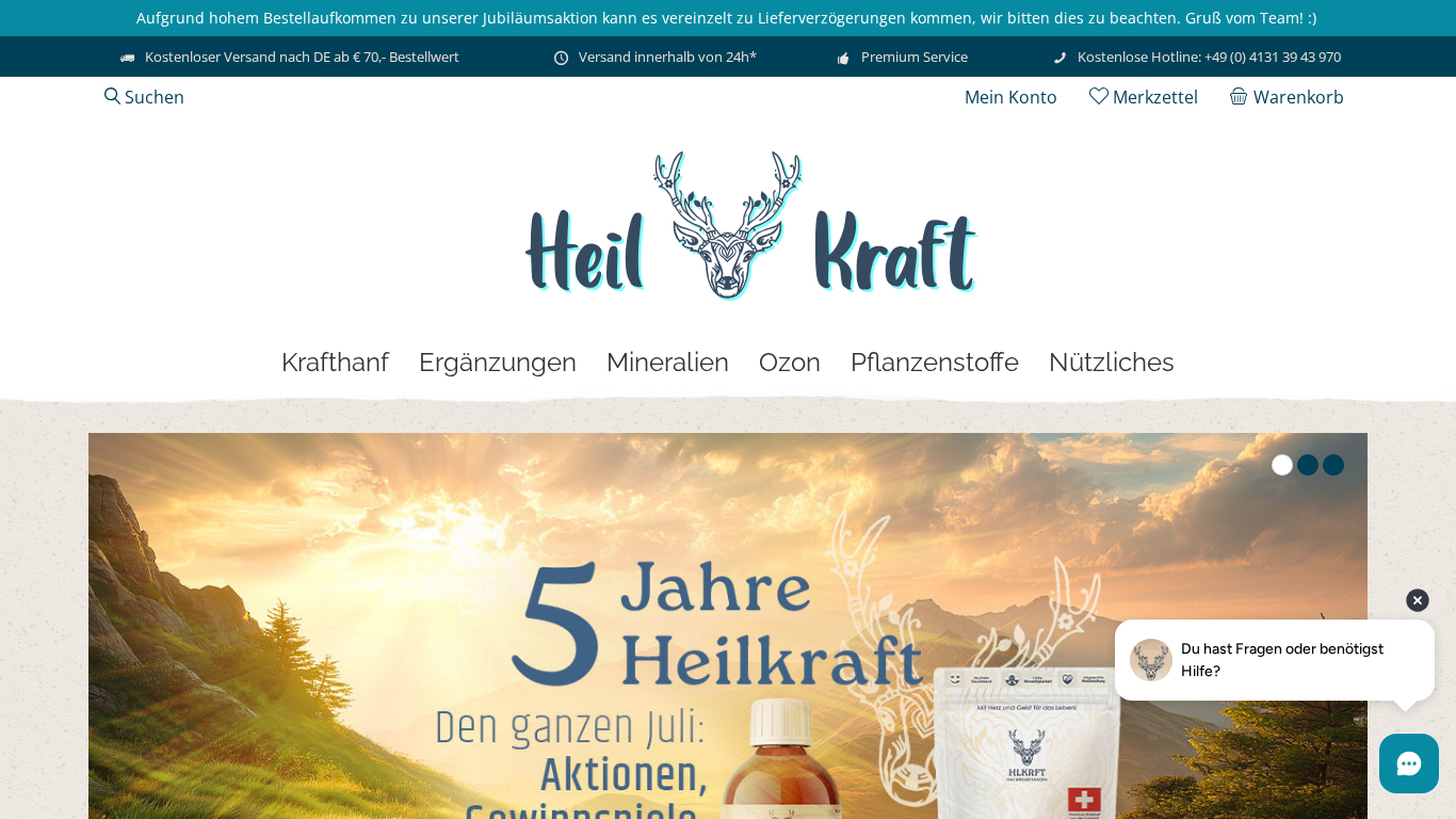 Programme d'affiliation Heilkraft