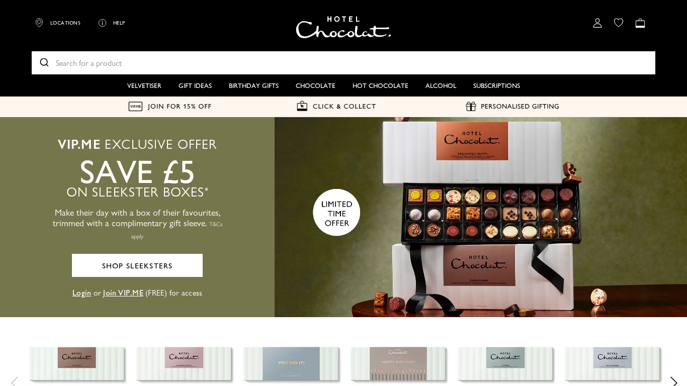 Programme d'affiliation Hotel Chocolat
