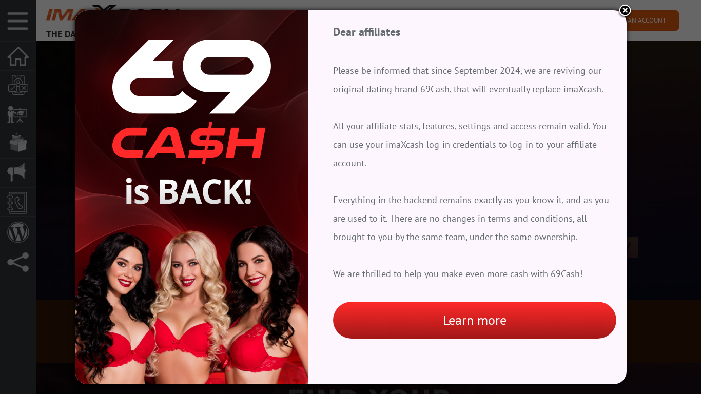 Programme d'affiliation ImaXcash