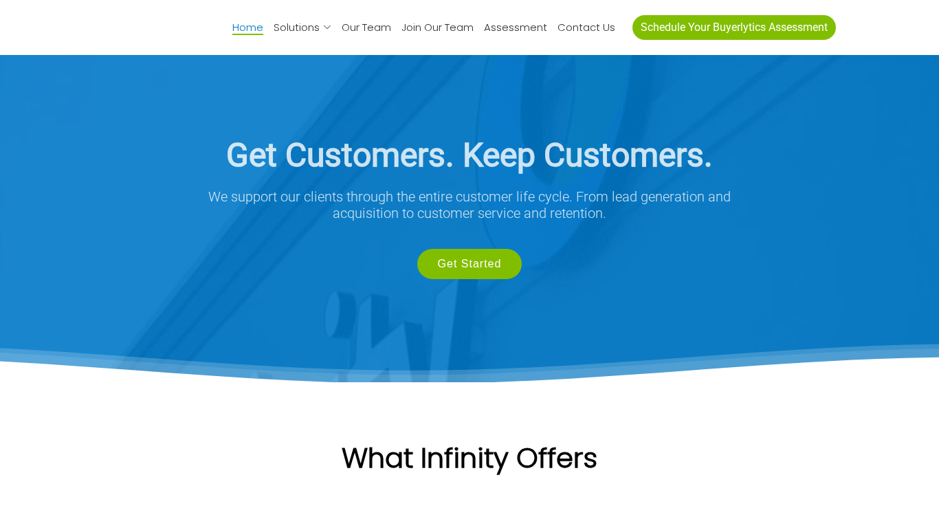 Programme d'affiliation partenaire d'Infinity