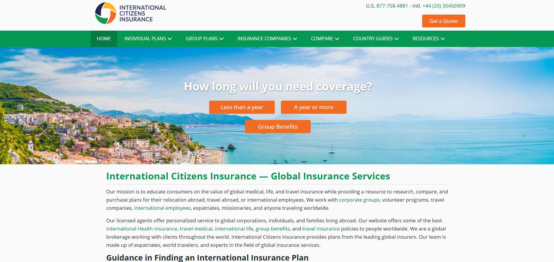 Programme d’affiliation International Citizens Insurance