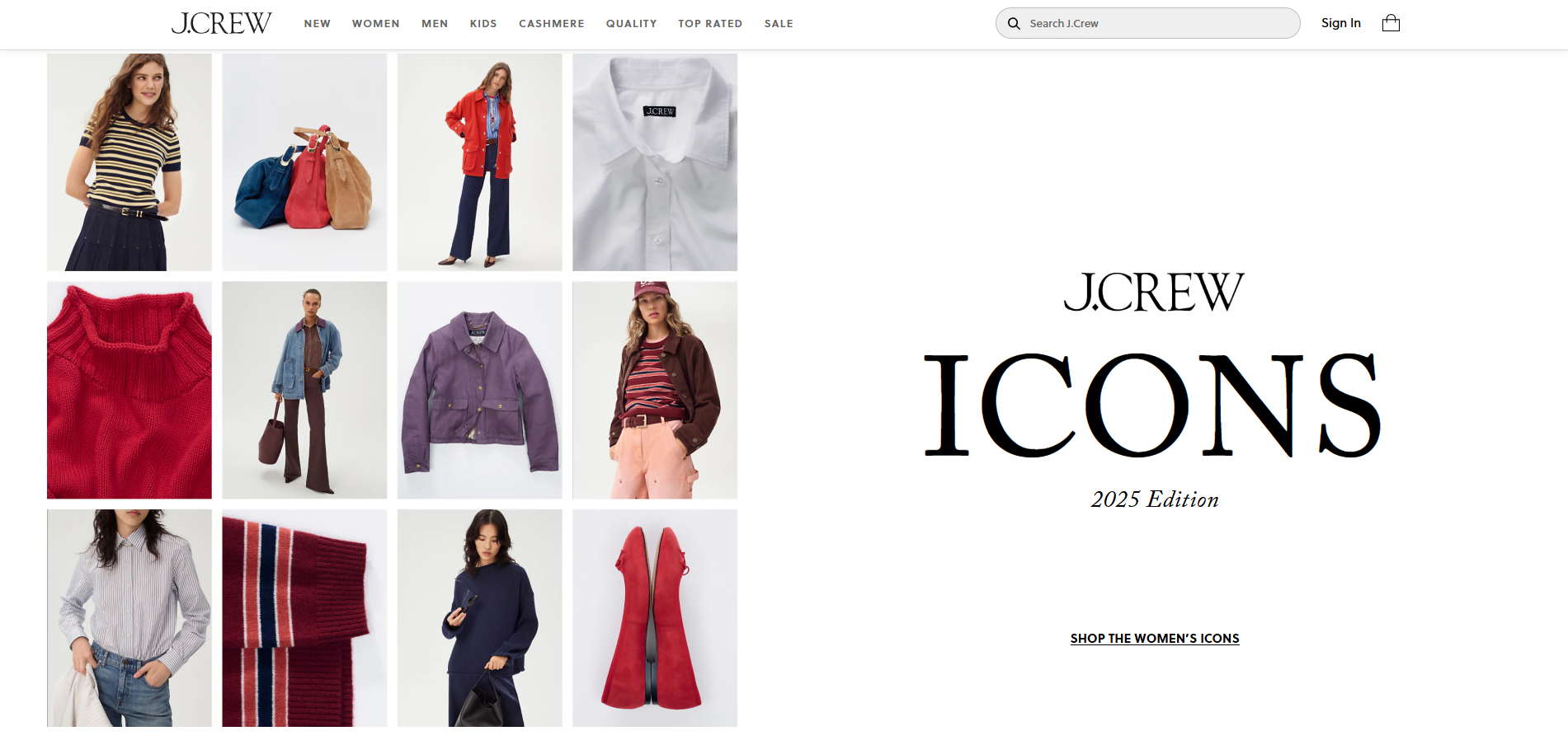 Programme d'affiliation J.Crew