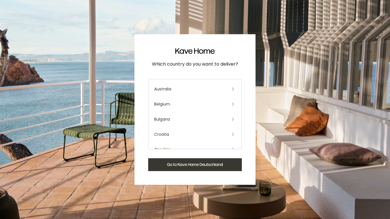 Programme d’affiliation Kave Home