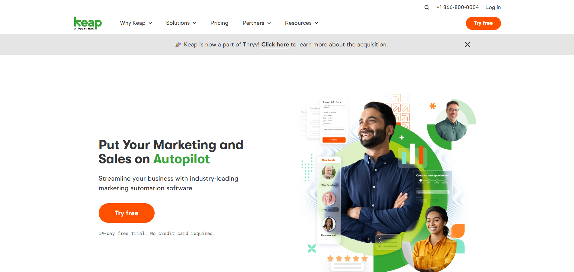 Programme d'affiliation Keap