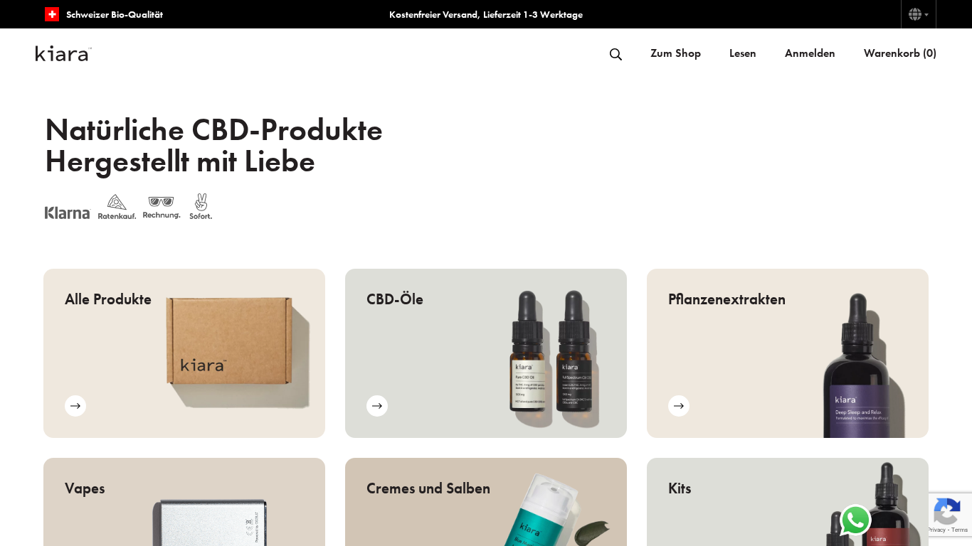 Programme d'affiliation Kiara Naturals