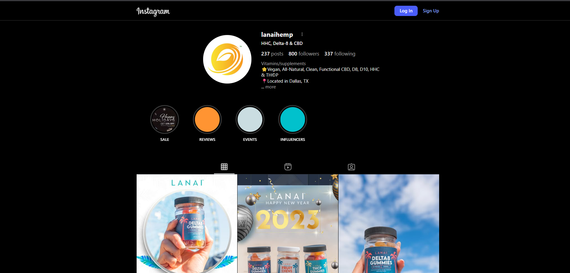 Programme d'affiliation Lanai Hemp