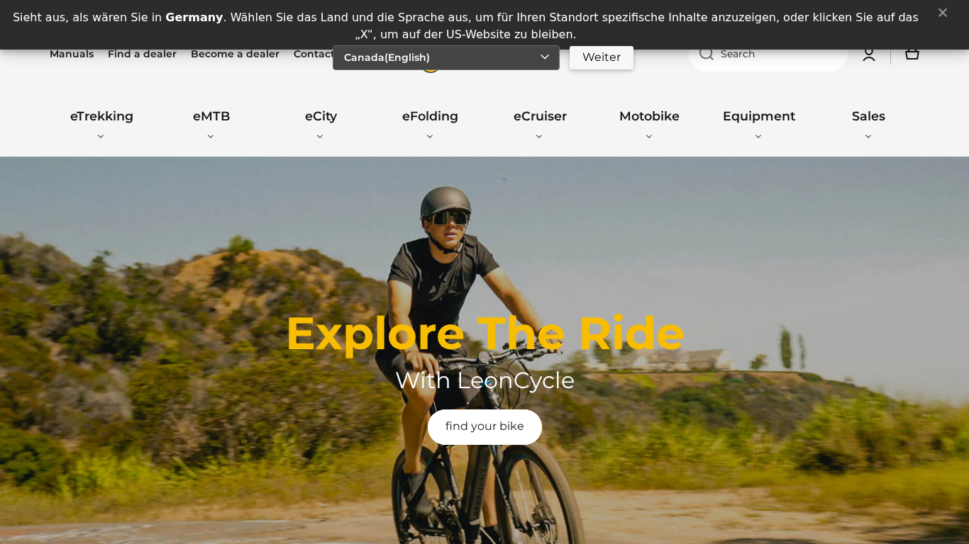 Programme d'affiliation Leon Cycle USA