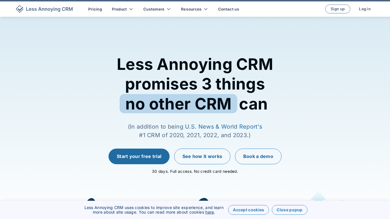 Programme d'affiliation Less Annoying CRM
