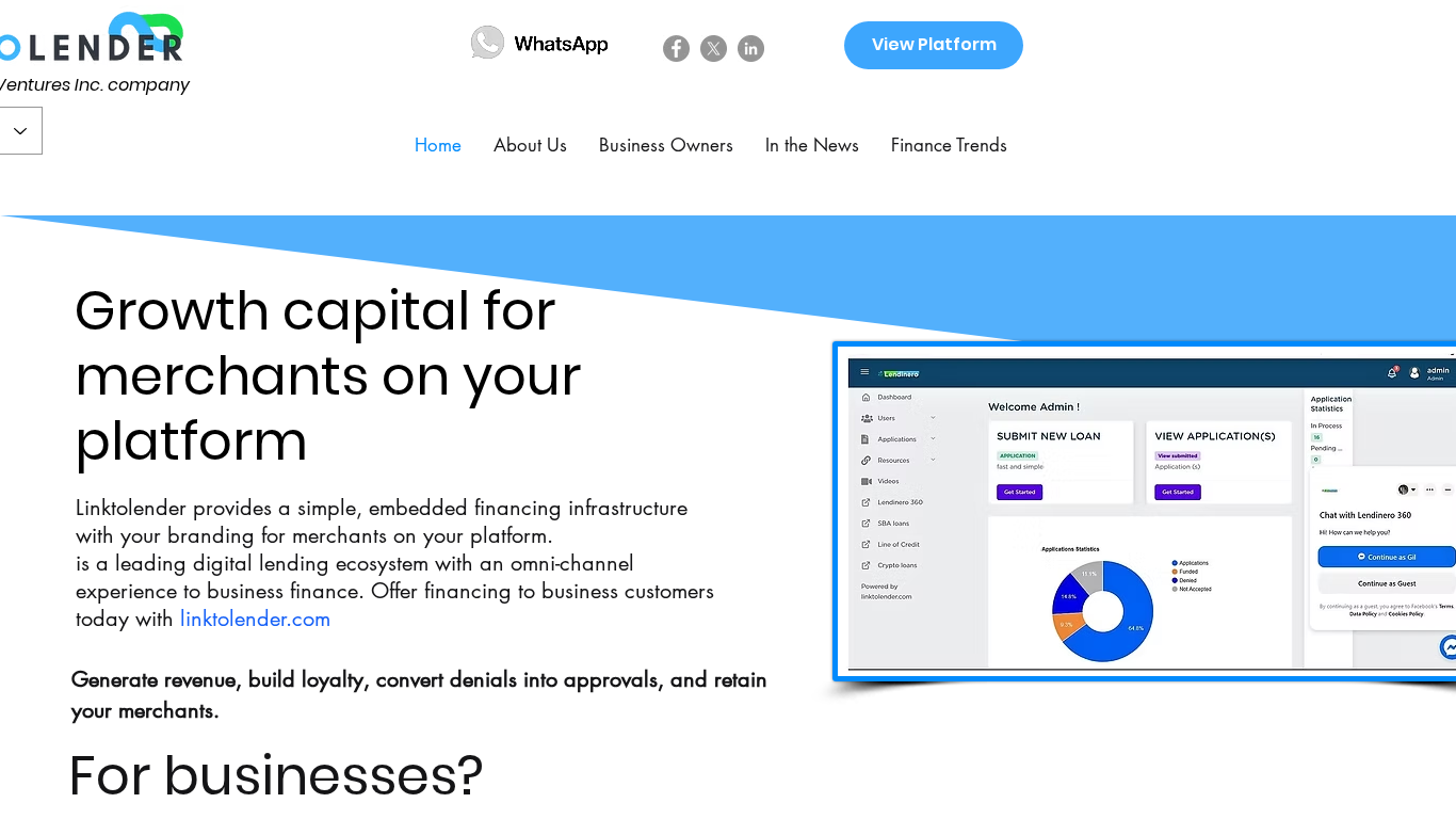 Programme d'affiliation LinktoLender