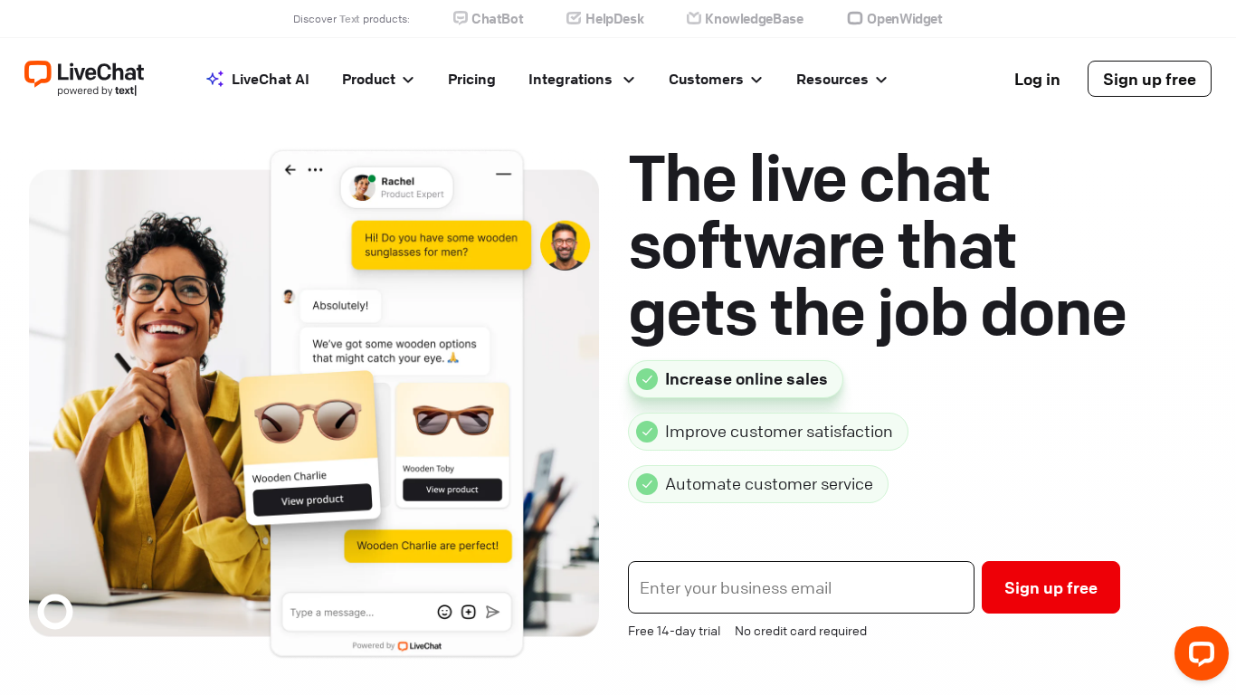 Programme d'affiliation LiveChat