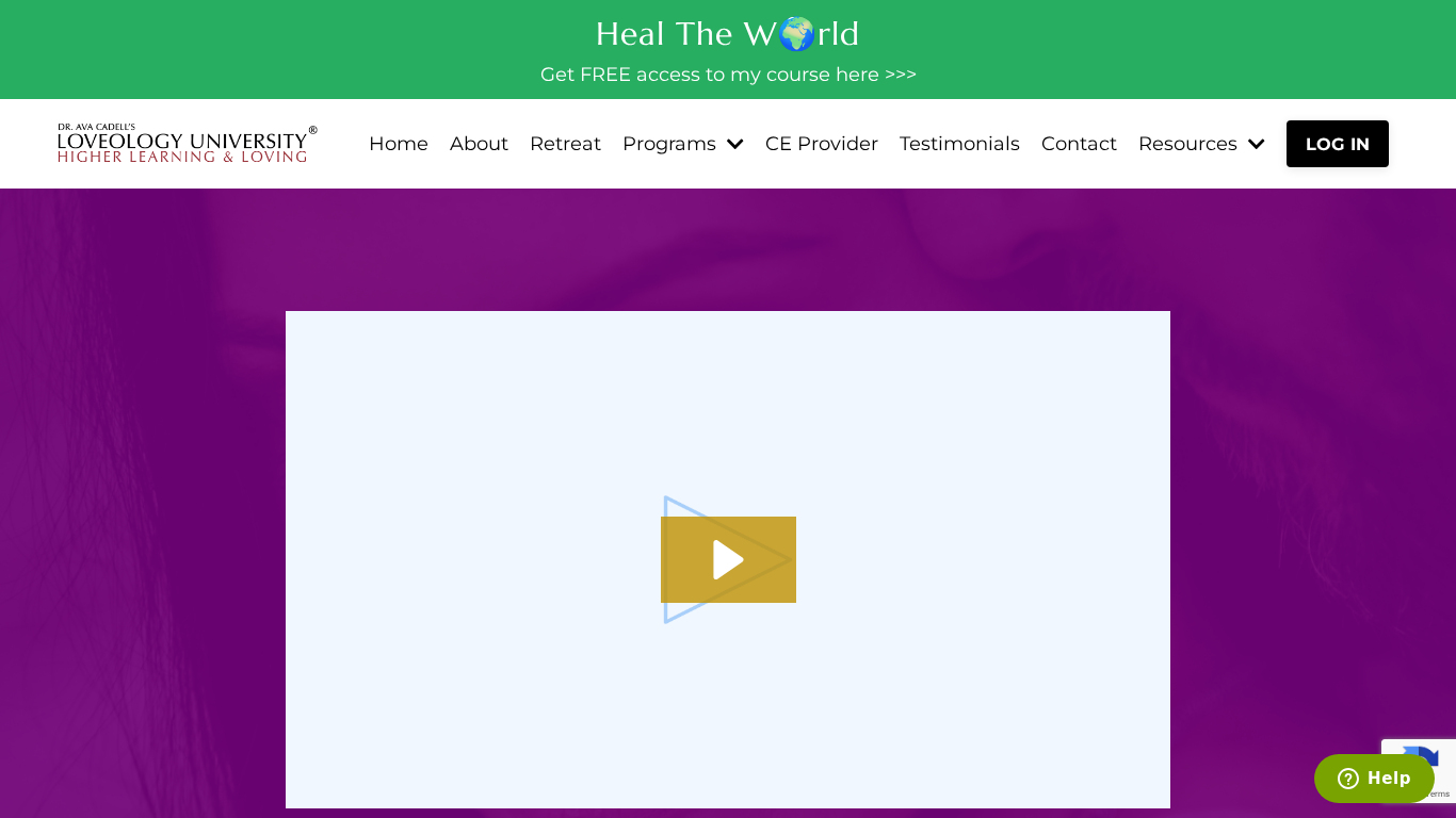 Programme d'affiliation Loveology University