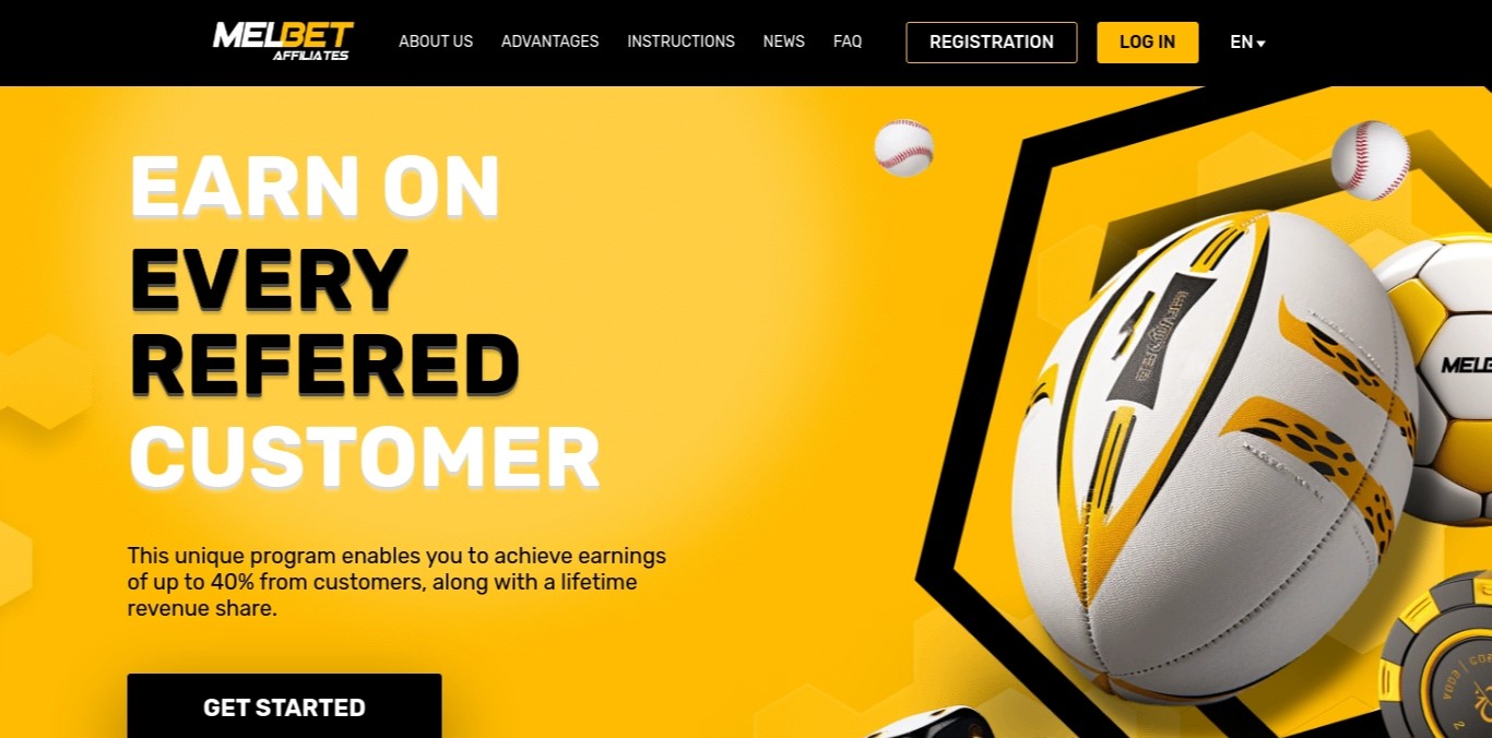 Programme d'affiliation Melbet