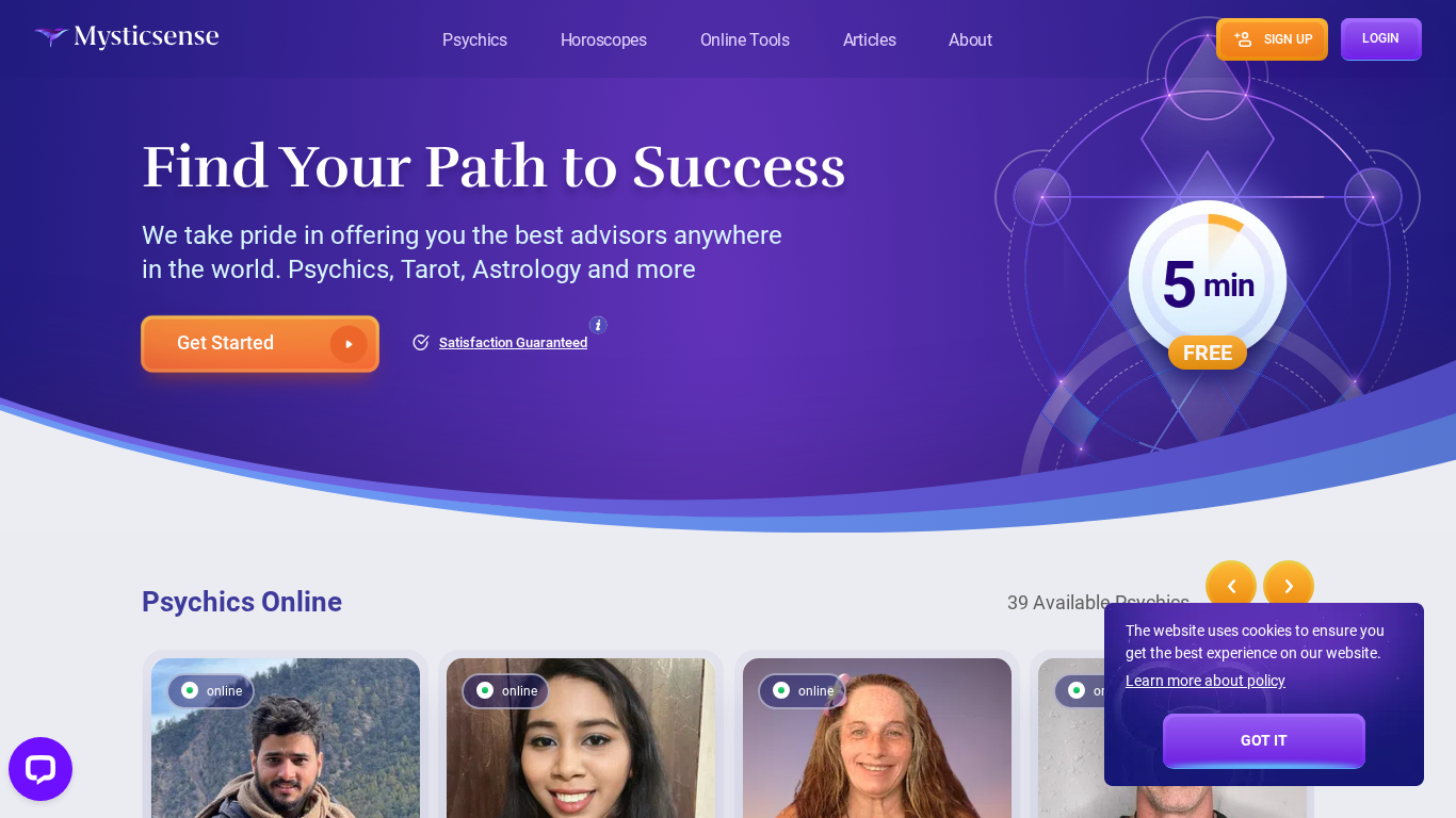 Programme d'affiliation Mysticsense