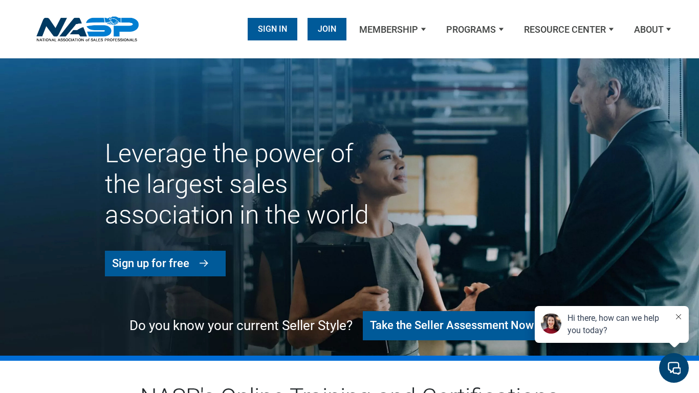 Programme d'affiliation NASP