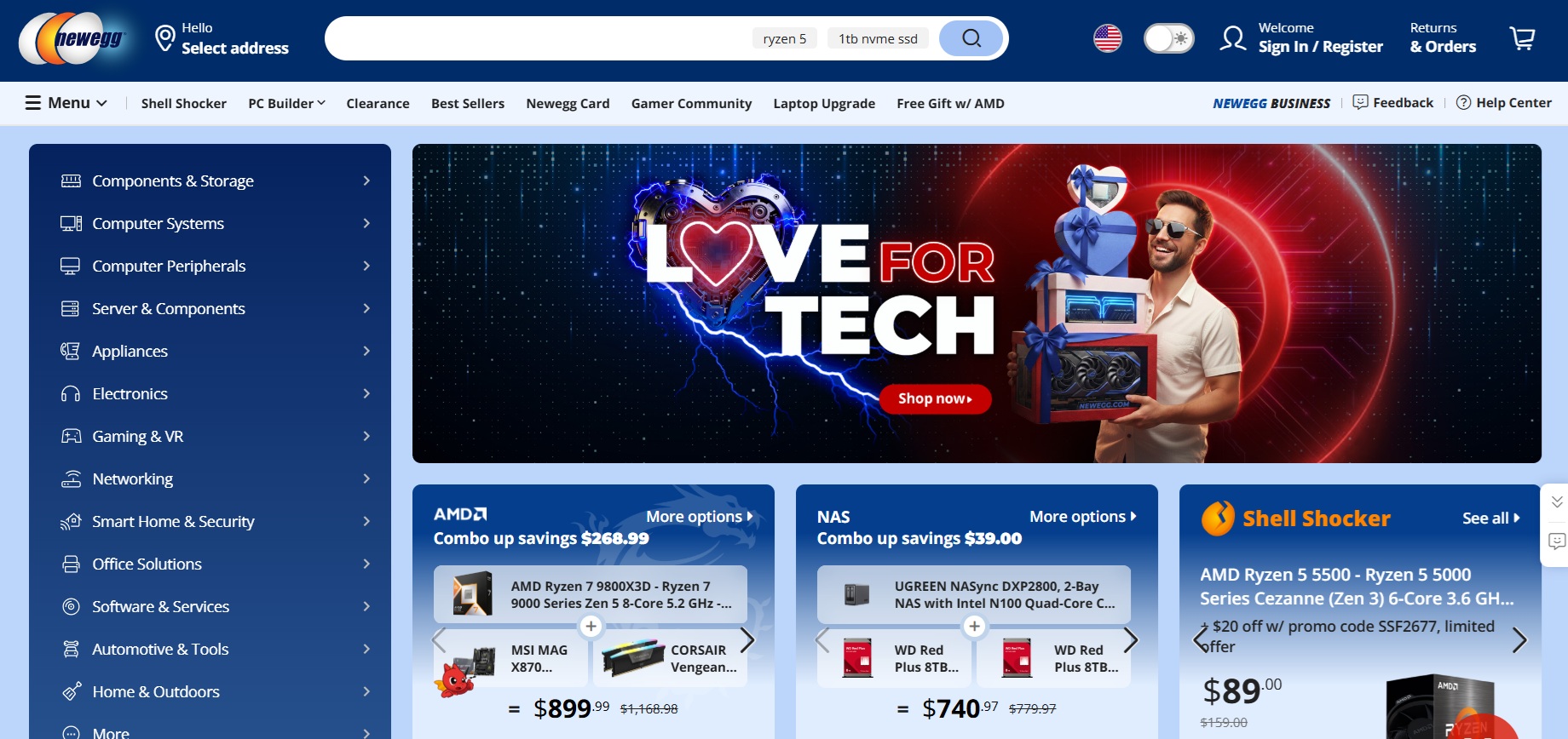 Programme d'affiliation Newegg
