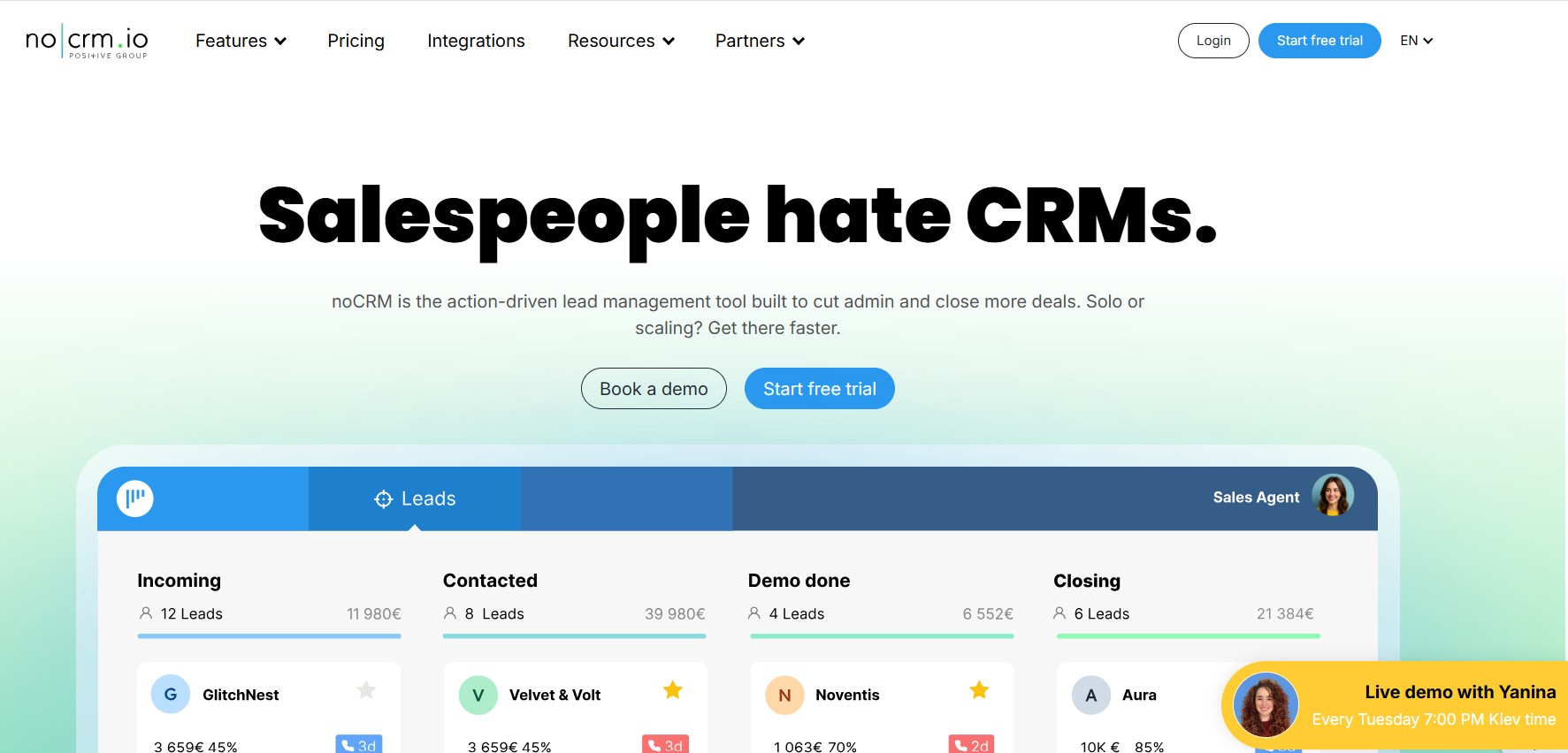 Programme d'affiliation NoCRM.io