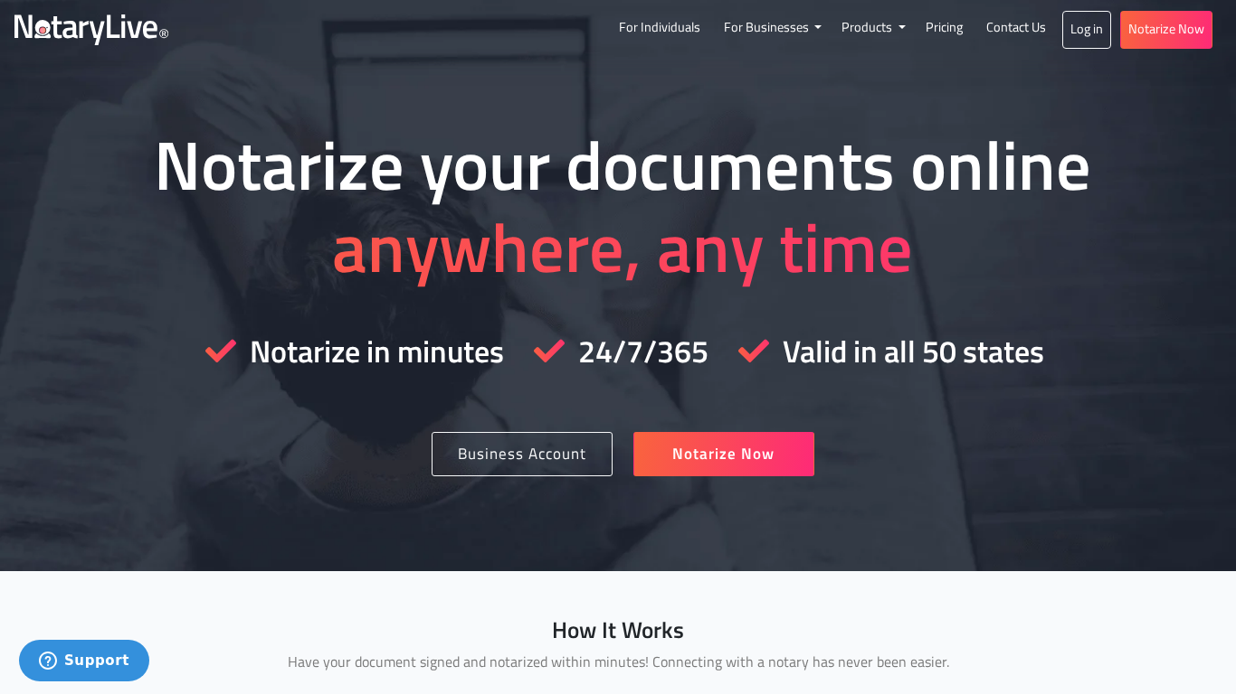 Programme d'affiliation NotaryLive