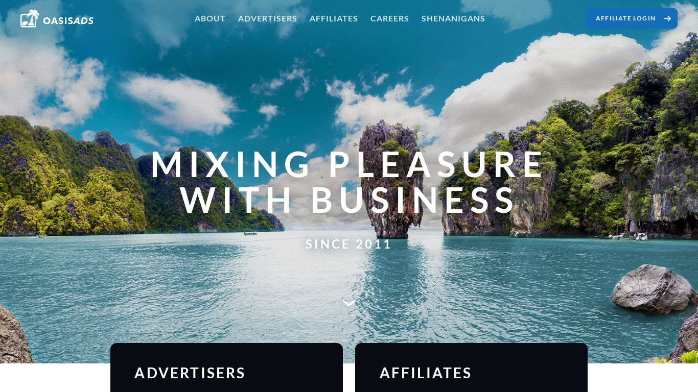 Programme d'affiliation Oasis Ads Media