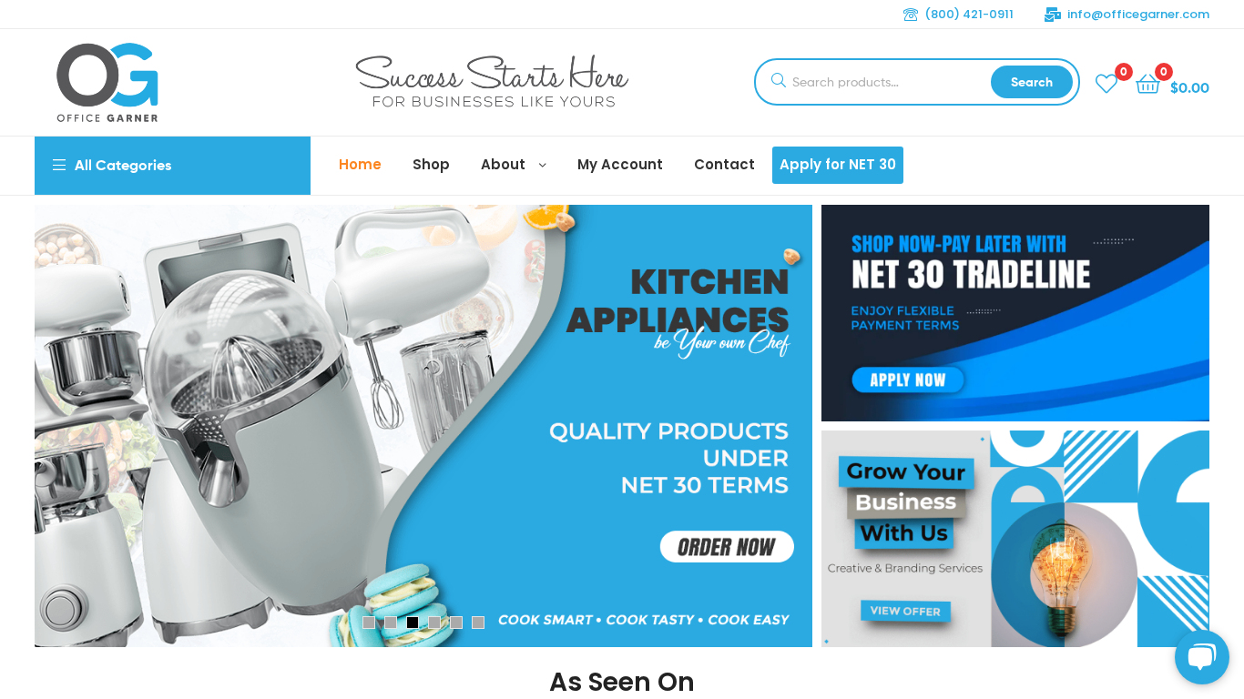 Programme d'affiliation Office Garner