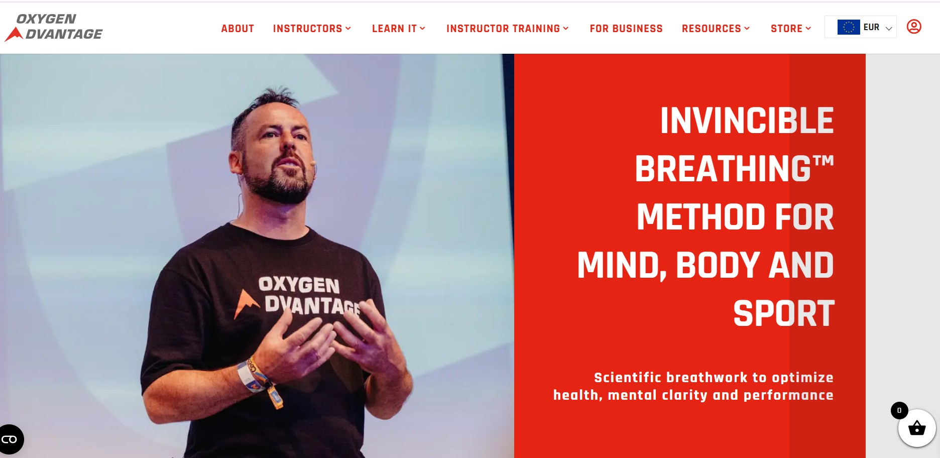 Programme d'affiliation Oxygen Advantage