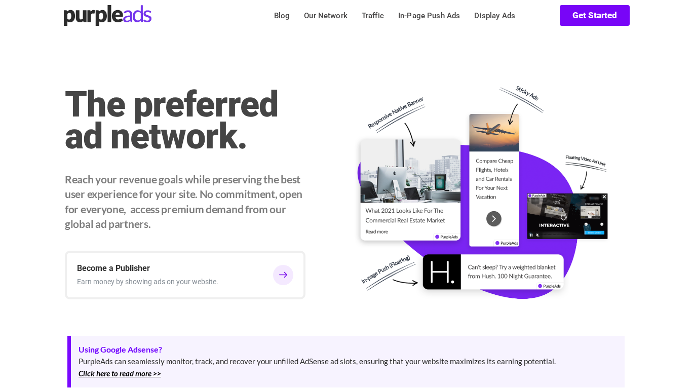Programme d'affiliation PurpleAds