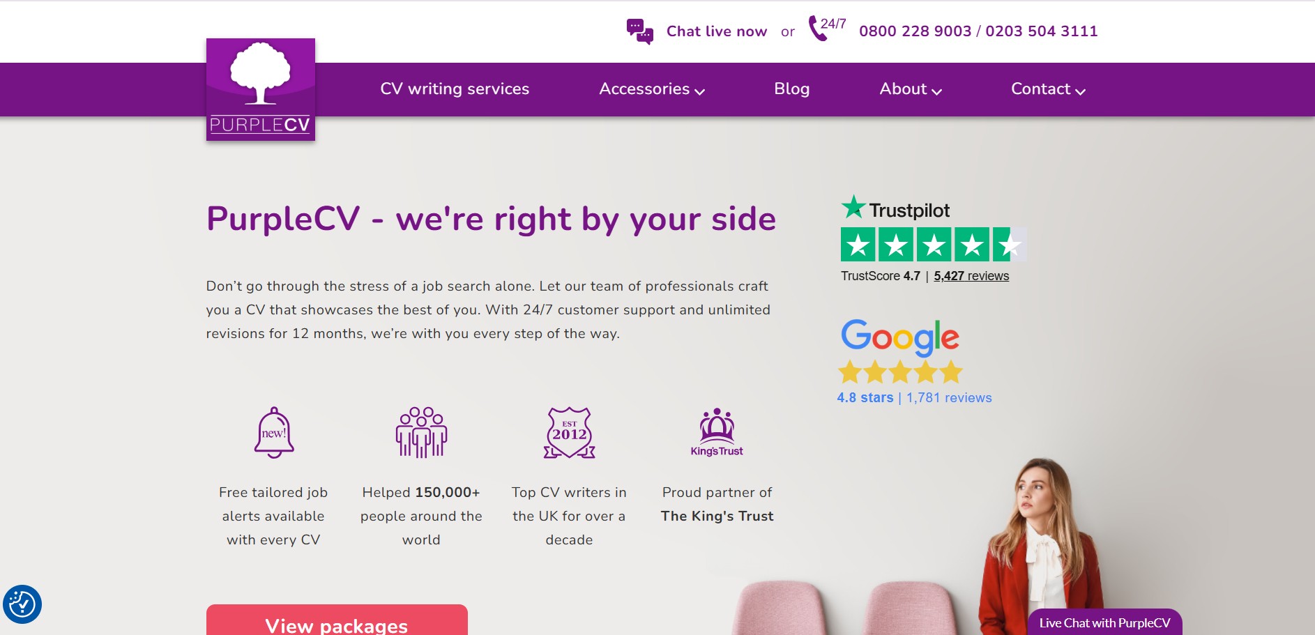 Programme d'affiliation PurpleCV