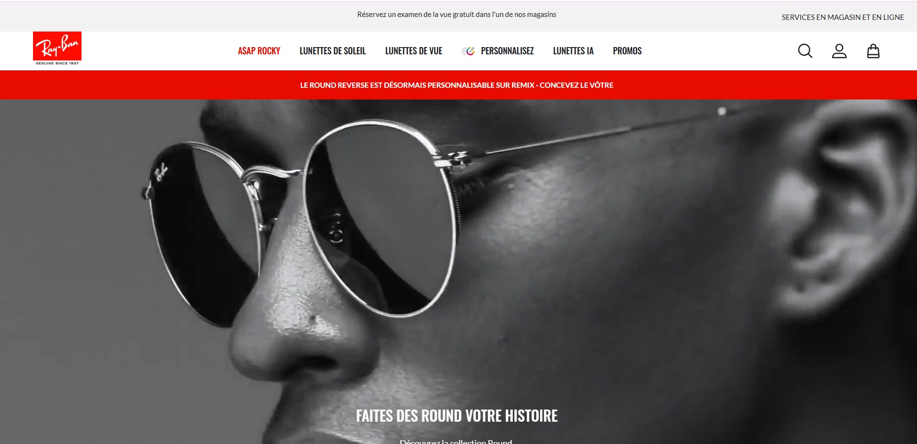 Programme d'affiliation Ray-Ban Europe