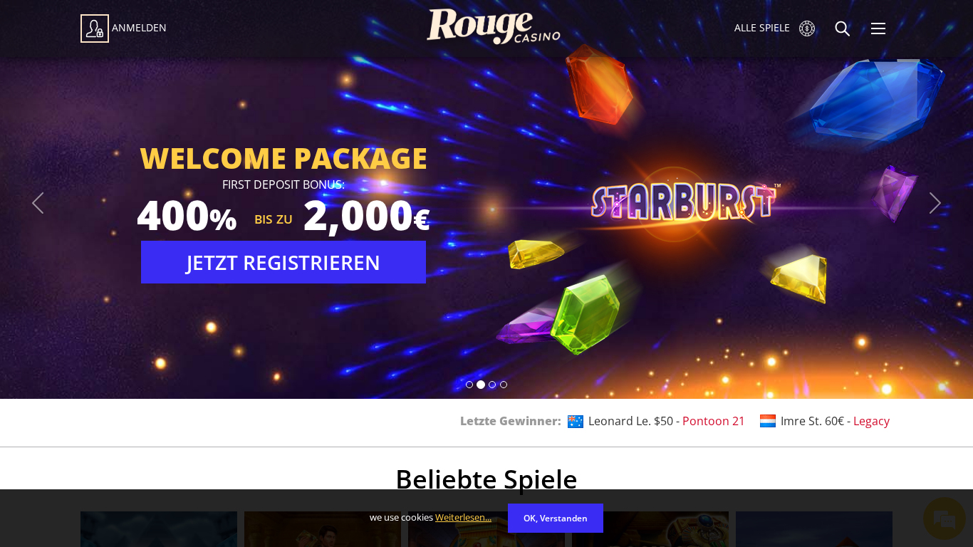 Programme d'affiliation Rouge Casino