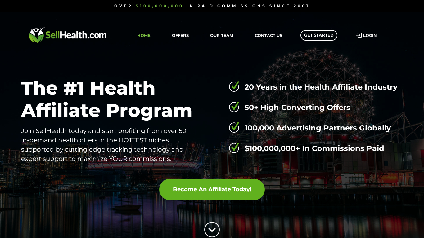 Programme d'affiliation SellHealth