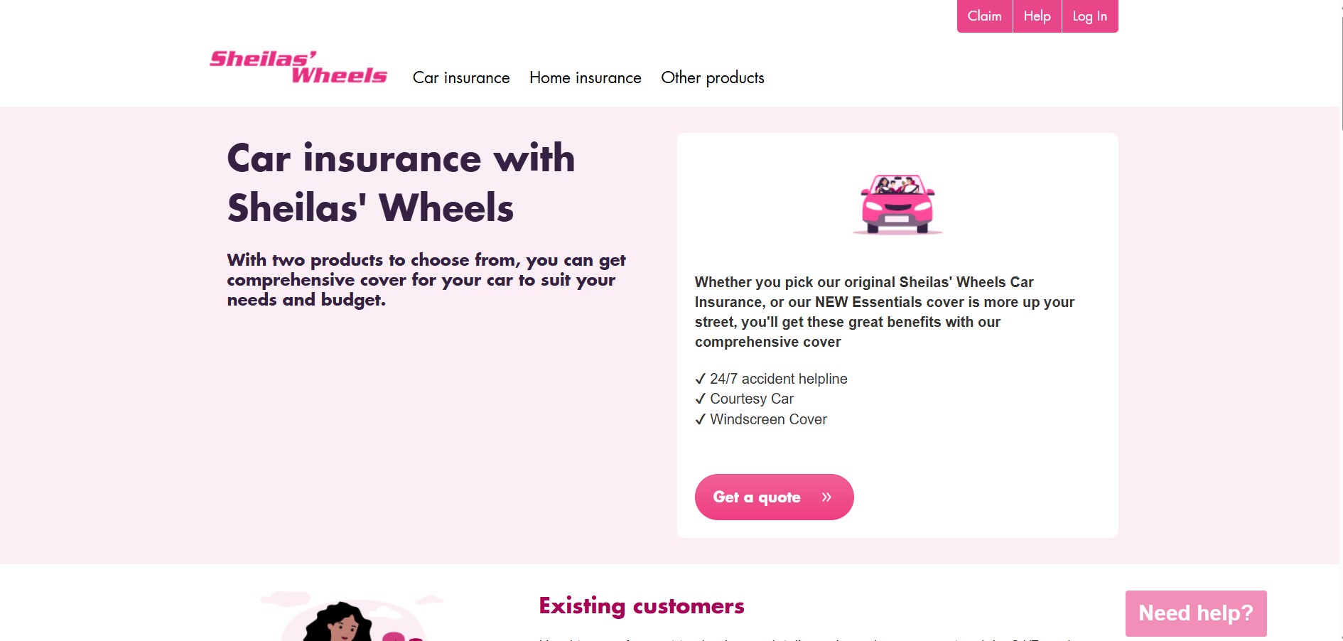 Programme d'affiliation Sheilas' Insurance