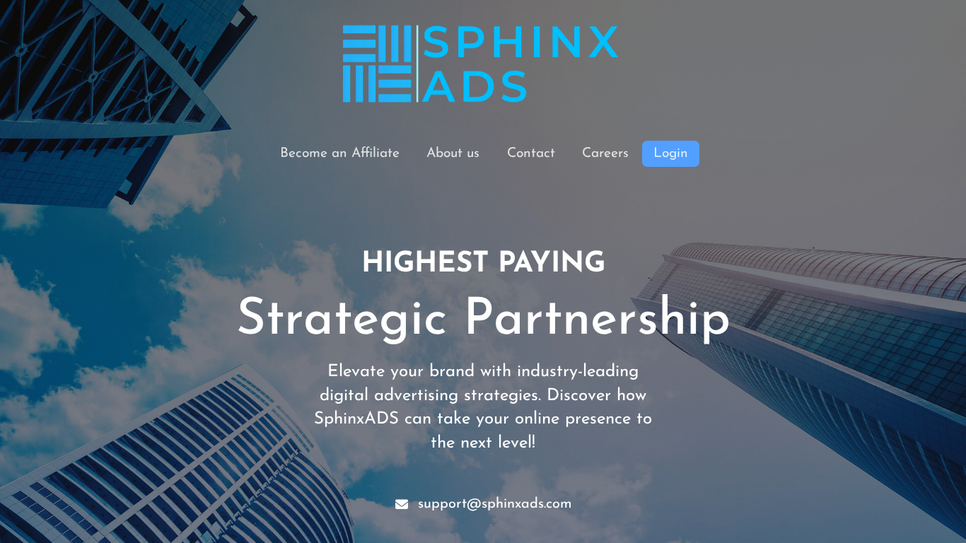 Programme d'affiliation SphinxAds