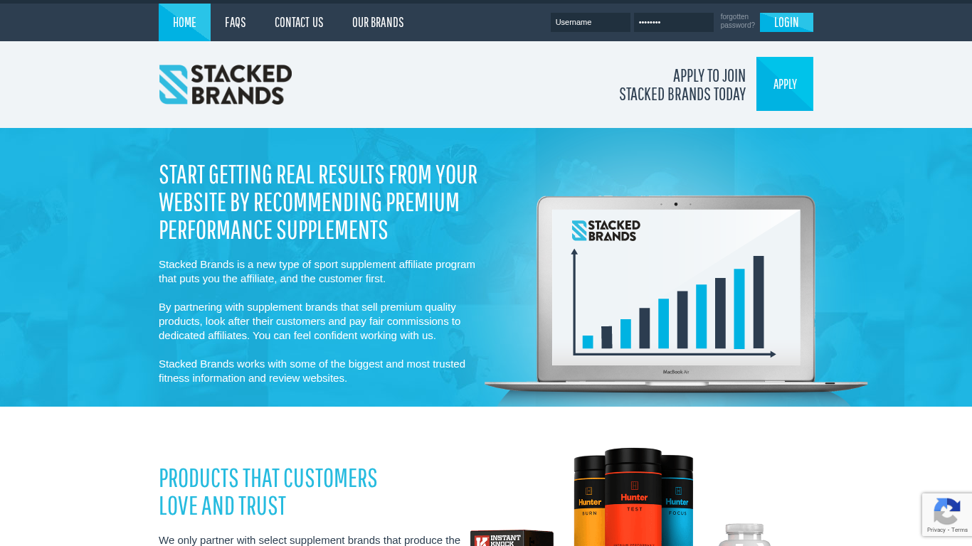 Programme d'affiliation Stacked Brands