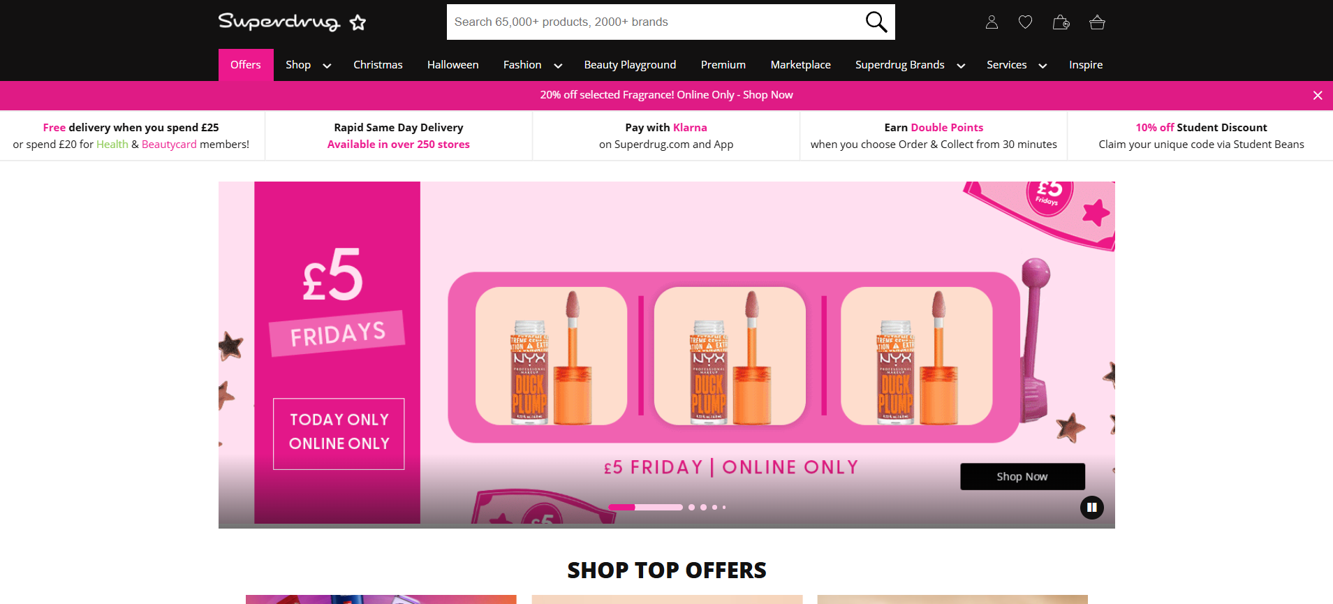 Programme d'affiliation Superdrug