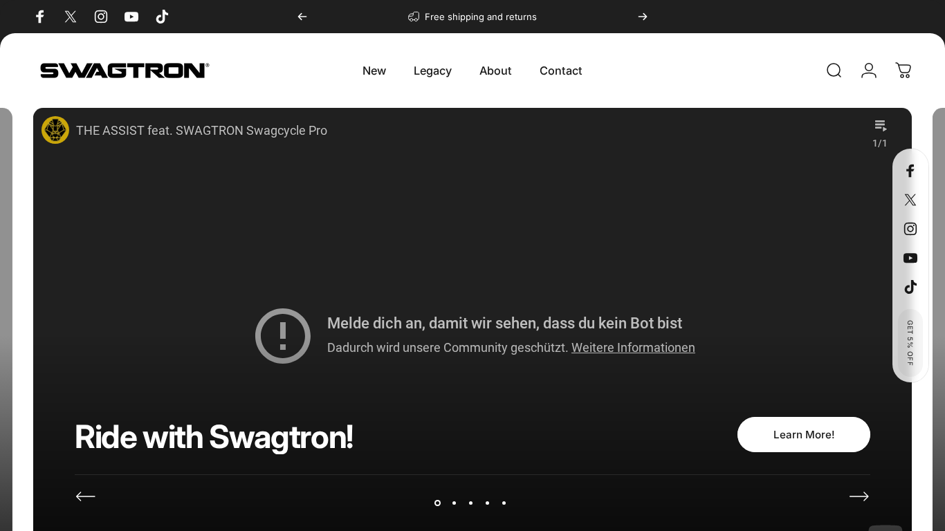 Programme d'affiliation SwagTron