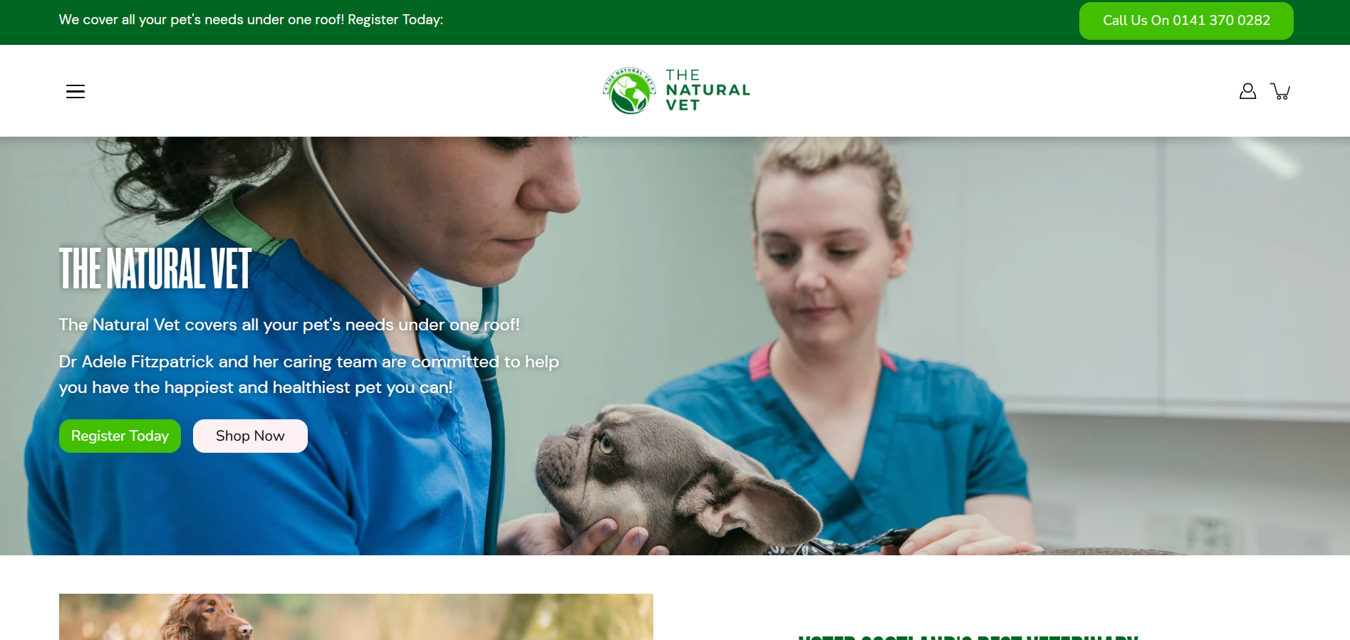 Programme d'affiliation The Natural Vet