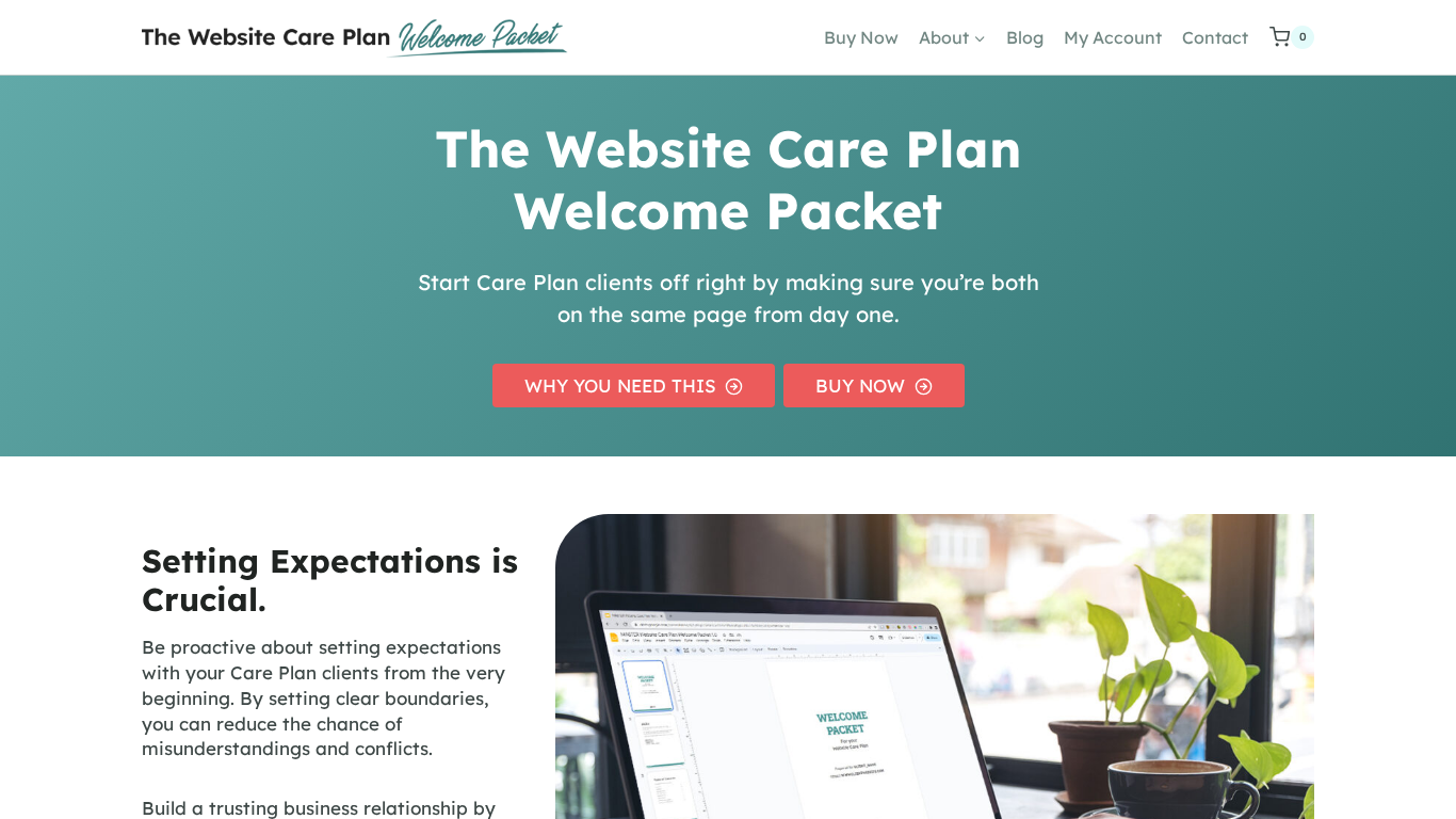 Programme d’affiliation The Website Care Plan