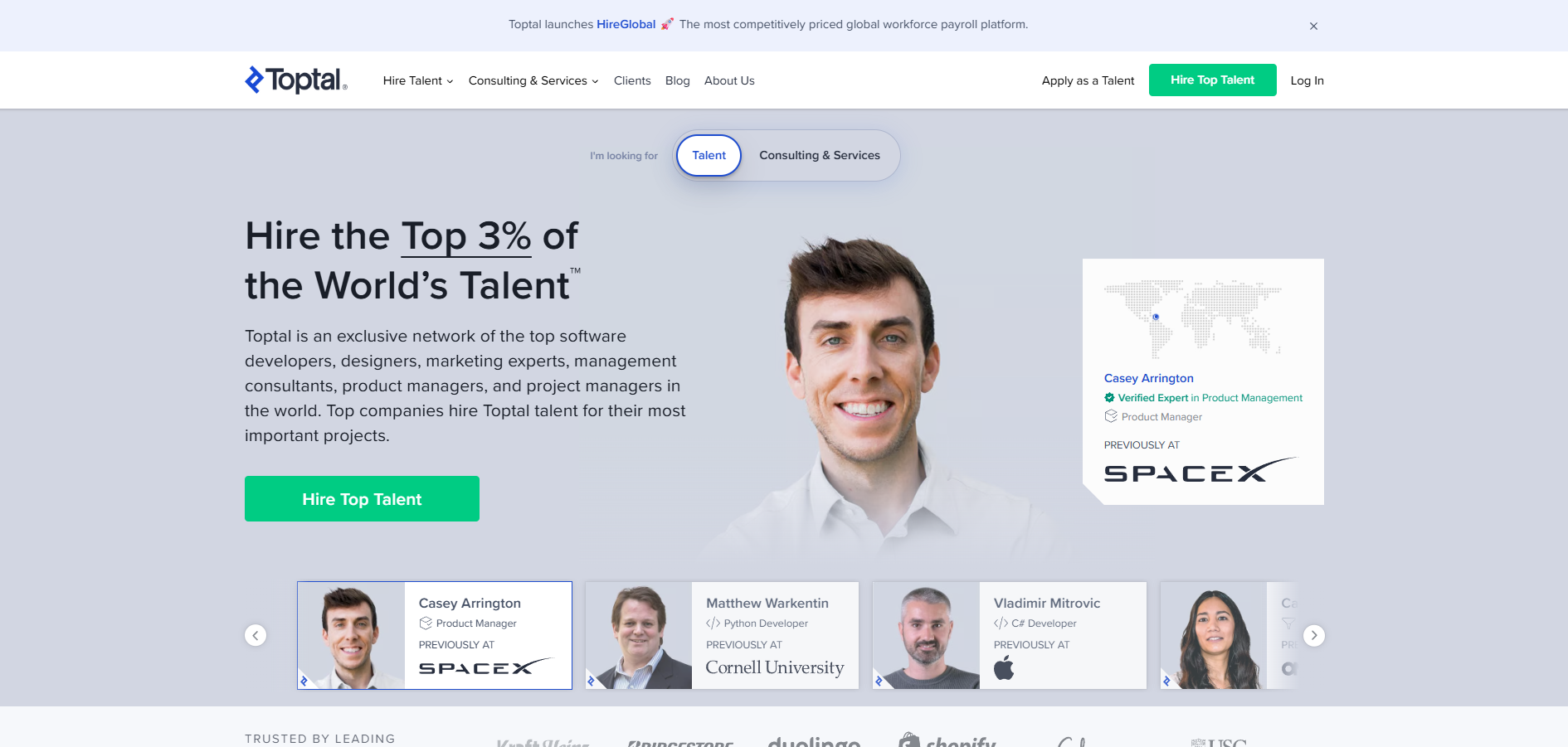 Programme d'affiliation Toptal