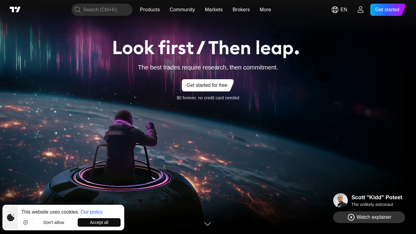 Programme d’affiliation TradingView