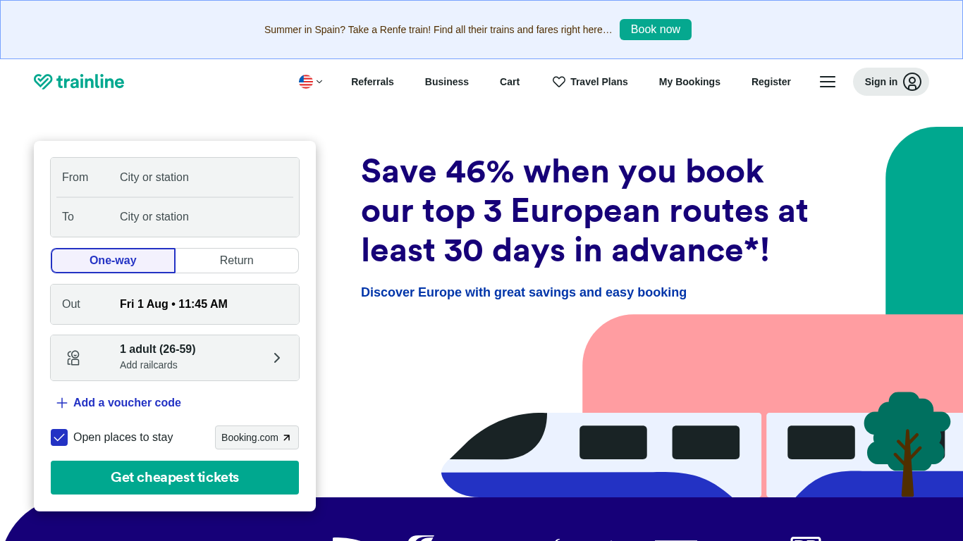 Programme d'affiliation Trainline