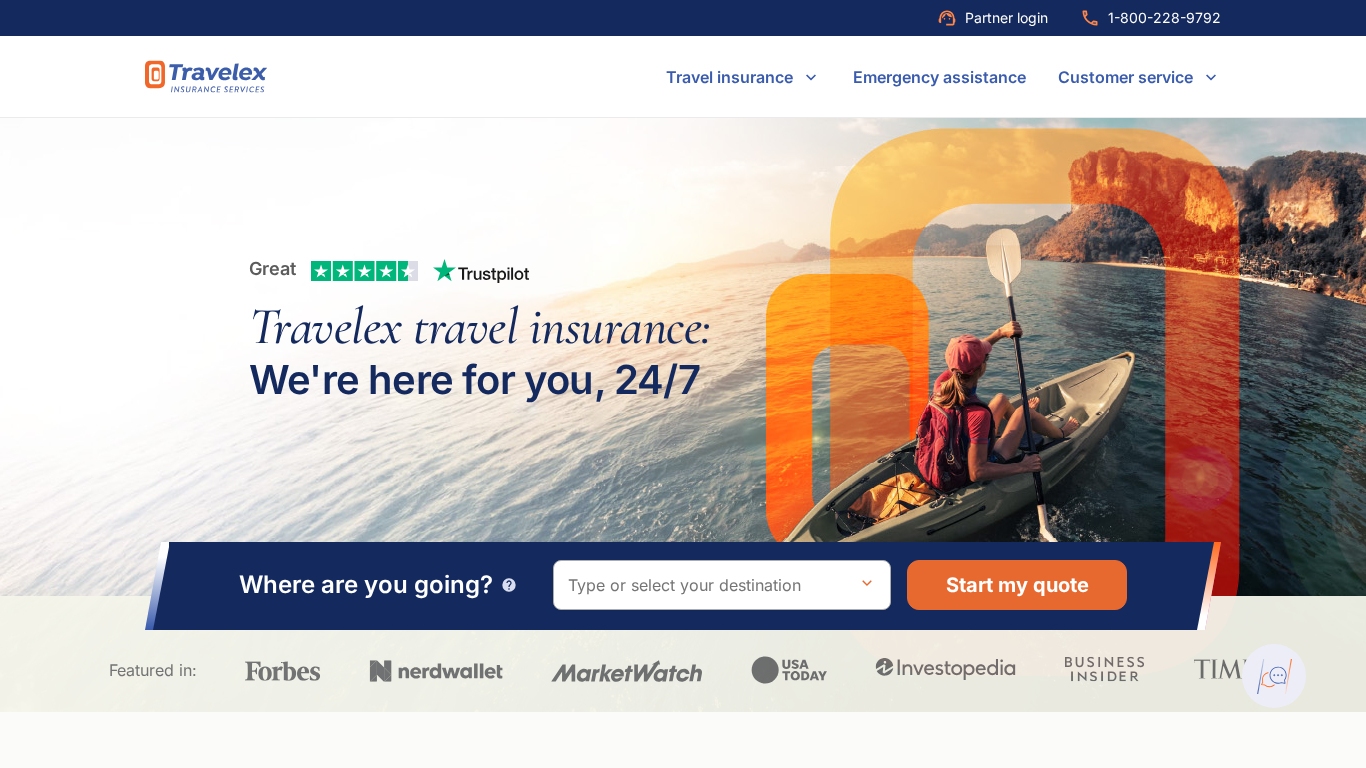 Programme d'affiliation Travelex Insurance
