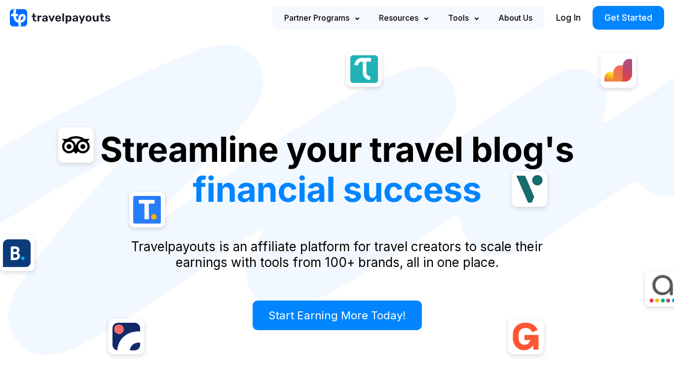 Programme d'affiliation Travelpayouts