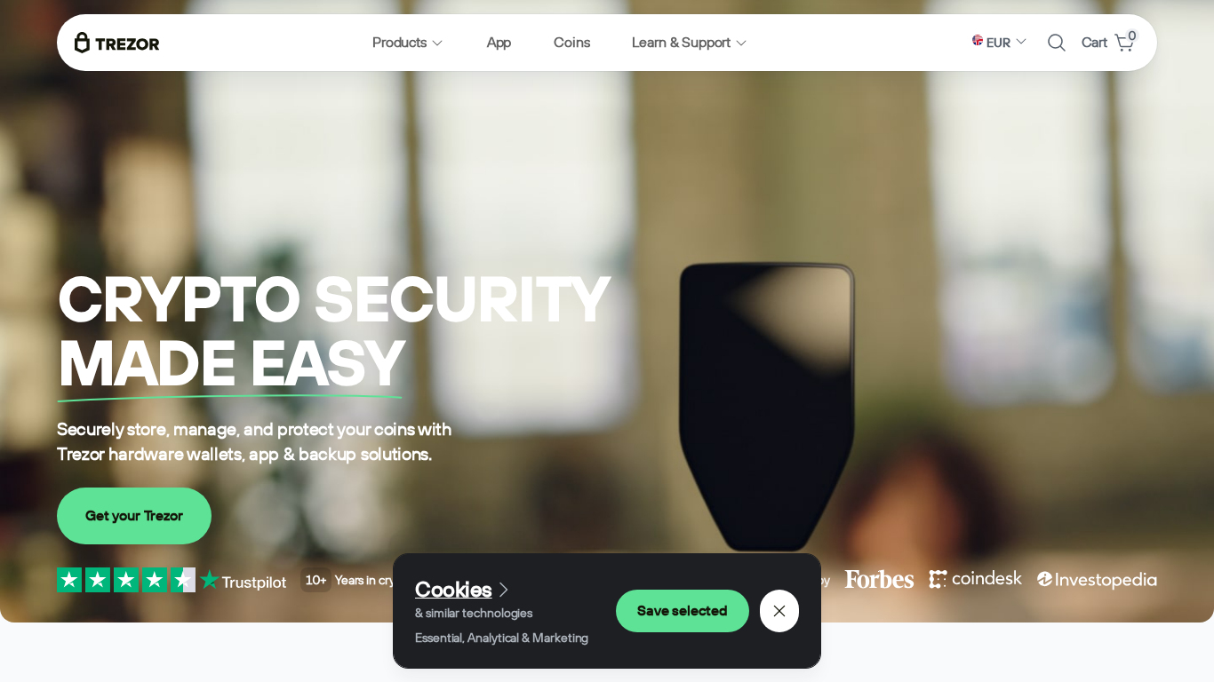 Programme d'affiliation Trezor