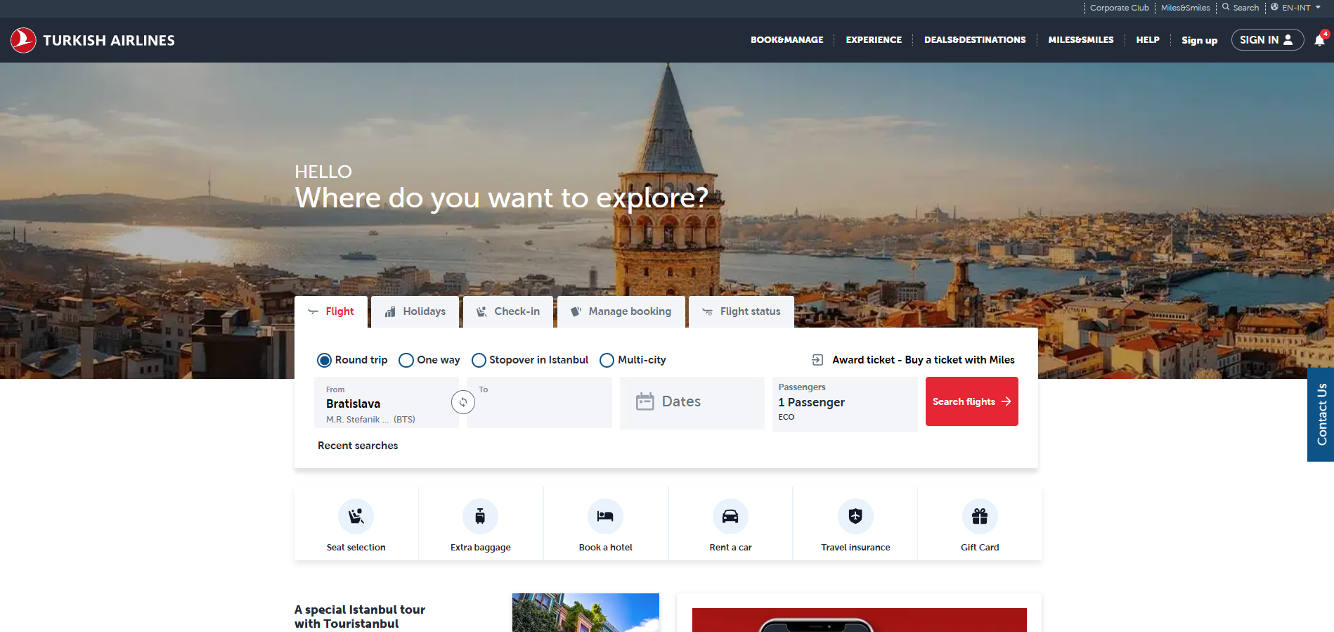 Programme d'affiliation Turkish Airlines