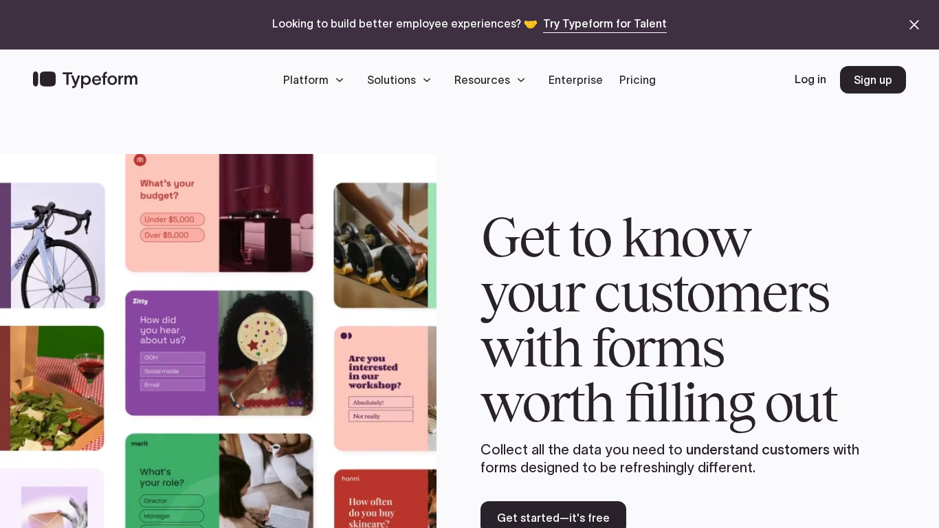 Programme d'affiliation Typeform